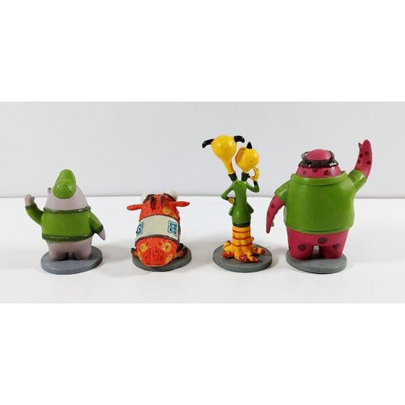 Disney Pixar Monsters University Mini Figures Playset Cake Toppers PVC Lot of 4 - Picture 3 of 4